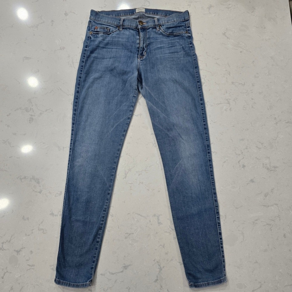 Hudson Krista Super Skinny Jeans Womens 32 Blue Medium Wash Stretch USA
